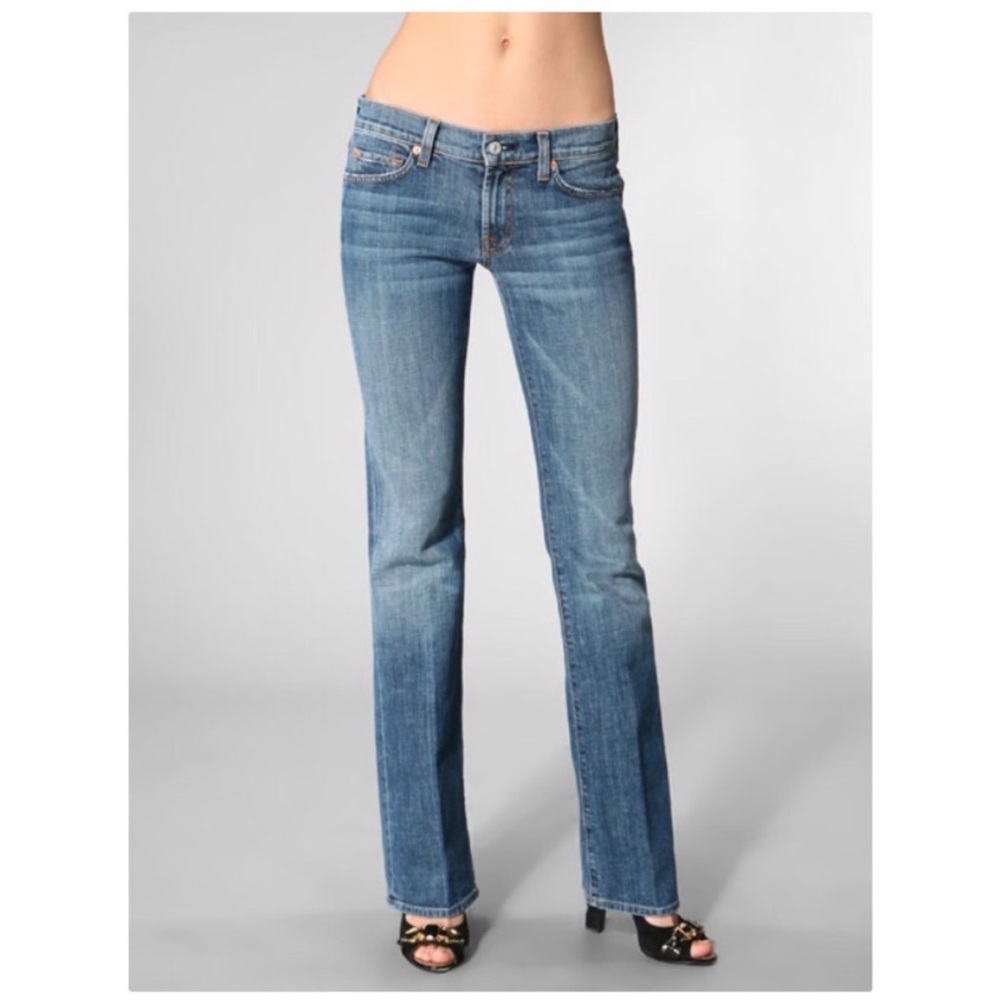 7 For All Mankind Women’s size 28 Y2K Low Rise Bootcut Jeans